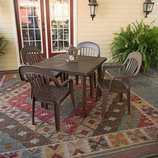 High-Back Resin Stacking Chairs