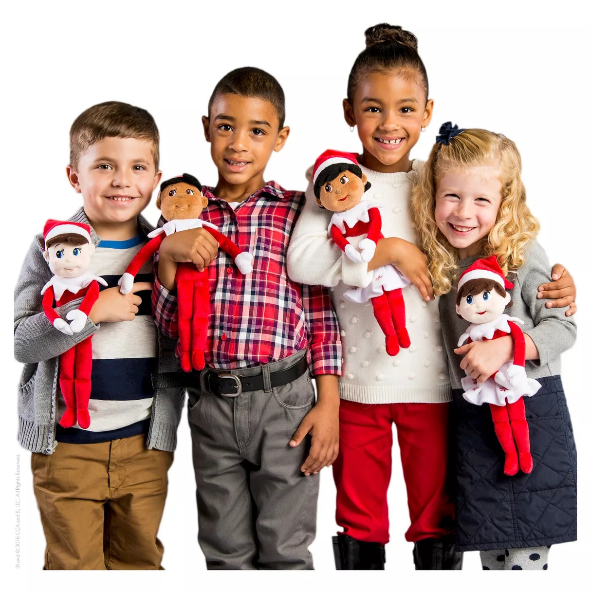 The Elf On The Shelf® Dark Skin Boy Plushee Pal