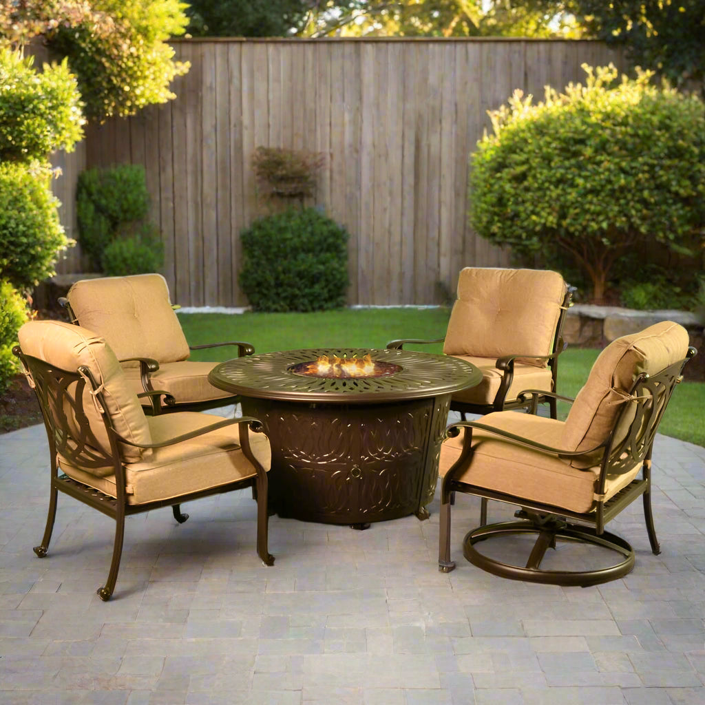 Madison Cushioned Lounging & Chat Collection