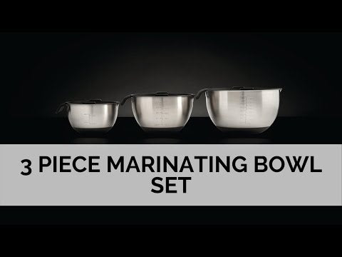 Napoleon 3 Piece Marinating Bowl Set