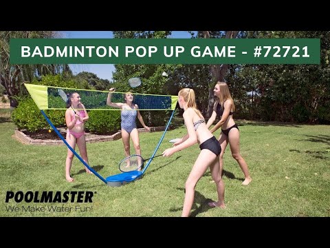Portable Badminton Pop-Up Game