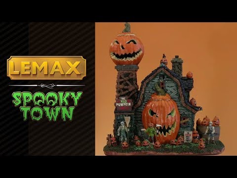 Lemax Spooky Town The Mad Pumpkin Patch #75172