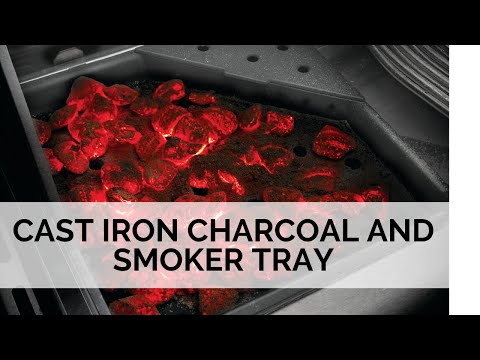 Napoleon Cast Iron Charcoal & Smoker Tray 67732