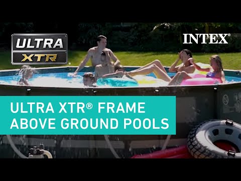 Intex 24' x 52" Ultra XTR™ Frame Pool Set with Sand Filter Pump