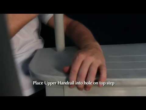 Main Access 36" Easy Entry Pool Step System