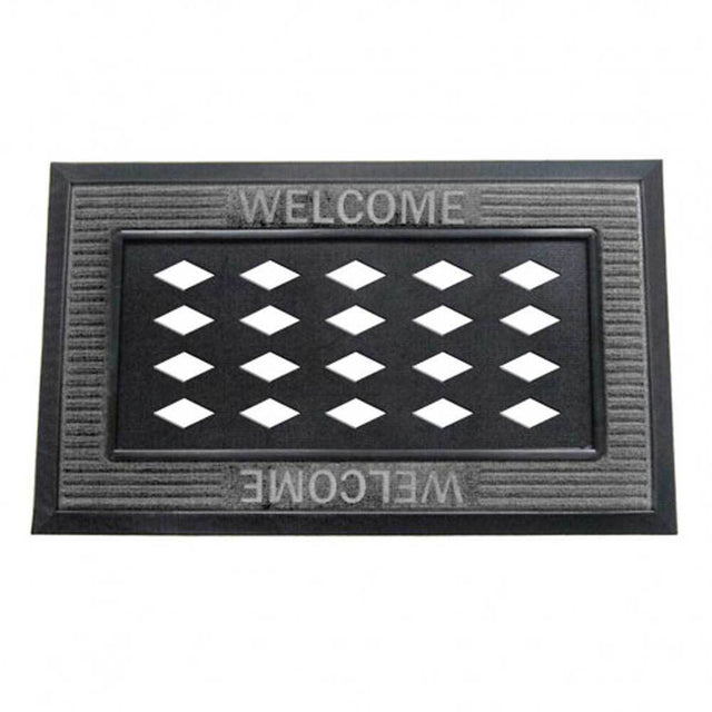 Outdoor Living - Grey Welcome Sassafras Doormat Tray