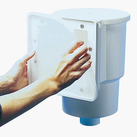 Pools - Aquador Skimmer Faceplate With Lid
