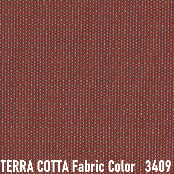 9' Auto Tilt Market Bronze Frame Terra Cotta Canopy Umbrella Thin Pole